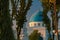 Fragment of beautiful mosque in Tashkent