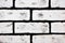 Fragment of brickwork. Rectangular texture.