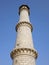 Fragment of a building of Taj Mahal, India.