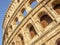 Fragment of Colosseum in Italy