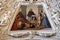 Fragment of the dome in the Chapel of Saint Charles Borromeo, Salzburg Cathedral