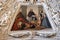 Fragment of the dome in the Chapel of Saint Charles Borromeo, Salzburg Cathedral