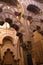 Fragment of the interior of the mosque in Cordoba, Spain