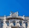 Fragment of Jugendstil facade in Riga; Latvia