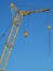 Fragment of mobile crane boom