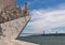 Fragment of Monument to Discoveries, Lisbon