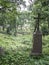 A fragment of an old cemetery at Rossa in Vilnius