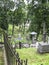 A fragment of an old cemetery at Rossa in Vilnius