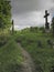 A fragment of an old cemetery at Rossa in Vilnius