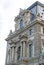 Fragment of one of facades of the royal Louvre palace in Paris