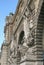 Fragment of one of facades of the royal Louvre palace in Paris