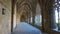 A fragment of the patio of the Dominican monastery of Santa Maria da Vitoria, in Batalha,