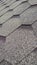 Fragment of the roof of a residential house. Geometric pattern closeup. Close up shot