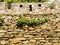 Fragment of Seoul City Wall, ancient historical stone wall,South Korea
