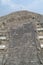 A fragment of the step pyramid in Teotihuacan