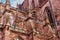 Fragment of Strasbourg Cathedral in Grand East region in France
