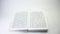 fragment of surah al-quran, al-kahf, selected focus  on white background