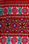 Fragment of traditional ornament on Belorussian towel