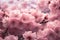 Fragrant Pink cherry blossom. Generate Ai