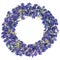 Frame made of beautiful lupine flower petals