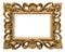 Frame picture, photo, image. Vintage golden baroque object