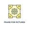 frame for pictures icon. to drop concept symbol design, add and share a photo, an image, share images, data exchange, file