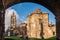 Framed Black Gate and St Nicholas Cathedral