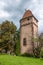 France, Alsace, a middle age tower in Obernai