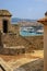 France, Antibes: view of the Old City of Fort Carr