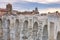 France. Arles. Old antique roman amphitheater arena.