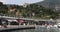 France, Beaulieu, 29 May 2017: Port Saint-Jean-Cap-Ferrat, the famous promenade with a shops and restaurant, a lot of