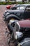 France-Bernay - MAY 01, 2019: Classic Citroen Traction parked iDuranville, Normandy oltimer Ã©vent promenade wth VVB club