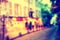 France blur background