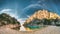 France, Cassis. Panorama Of Calanques On The Azure Coast Of France