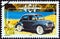 FRANCE - CIRCA 2000: A stamp printed in France from the `Philexjeunes 2000` issue shows Renault 4CV, circa 2000.