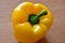 France, close up of a yellow pepper