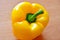 France, close up of a yellow pepper