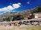 France, Corse, Haut Corse, June 14, 2017: View on Refuge d`Asco