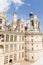 France. Detail of the facade of the donjon of the castle of Chambord, 1519 - 1547 years