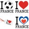 france europe soccer icons collection