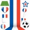 france europe soccer icons collection