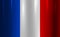 France Flag Metallic Texture Abstract Background