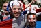 France football fans in Kyiv fan zone