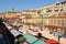 France, french riviera, Nice CIty, the flowers market.