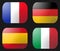 France Germany Italy Spain Flag