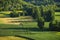 France green field panorama