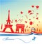 France holiday background