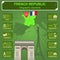 France infographics, statistical data, sights.