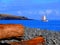 France, La Reunion, Indian Ocean, fishing boat with sails