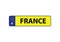 France license plate car motor vehicle